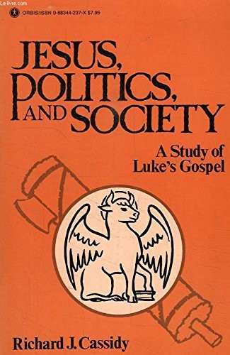 Cover for Jesus, politics, and society