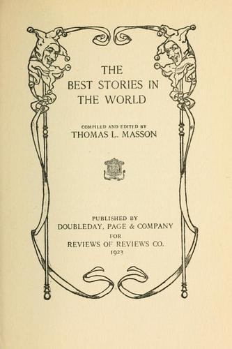 Cover for best stories in the world