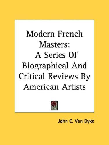 Cover for Modern French Masters