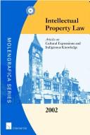 Cover for Intellectual property law, 2002