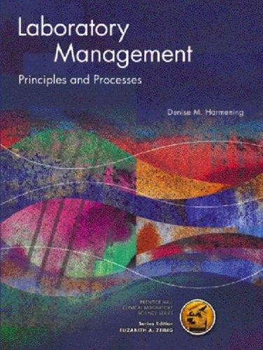 Cover for Laboratory Management
