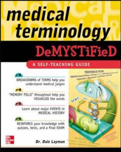 Cover for Medical Terminology Demystified