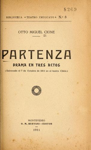 Cover for Partenza