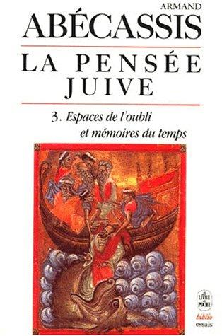 Cover for La pensée juive