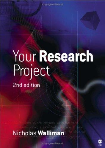 Cover for Your Research Project