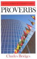 Cover for Proverbs (Geneva) (Geneva)