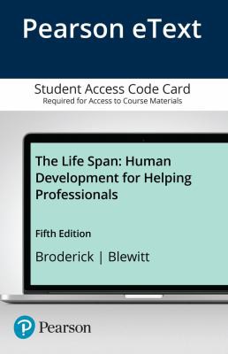 Cover for Pearson EText the Life Span