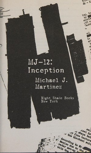 Cover for MJ-12 : Inception