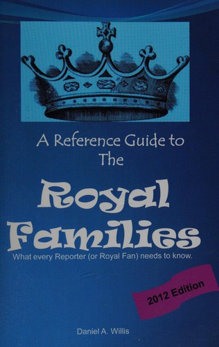 Cover for A reference guide to the royal families