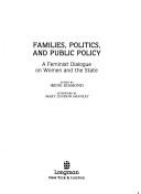 Cover for Families, politics, and public policy