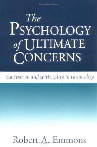 Cover for The Psychology of Ultimate Concerns