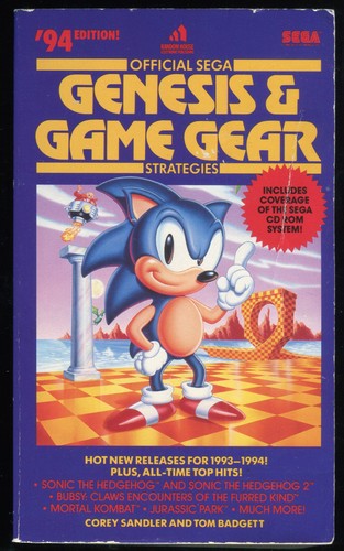 Cover for Official Sega Genesis and Game Gear Strategies, '94 Edition