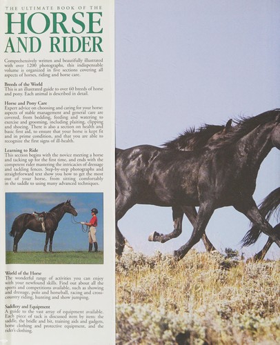 Cover for Ultimate Book of the Horse and Rider