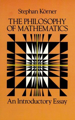 Cover for The philosophy of mathematics