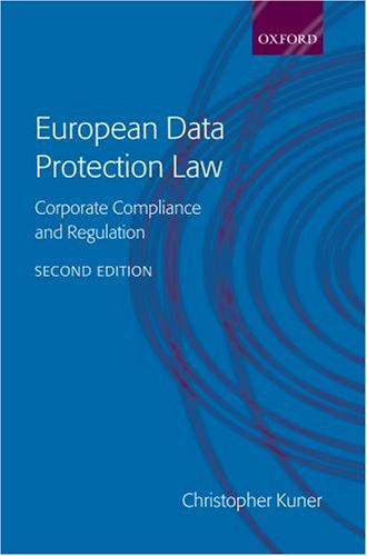 Cover for European Data Protection Law