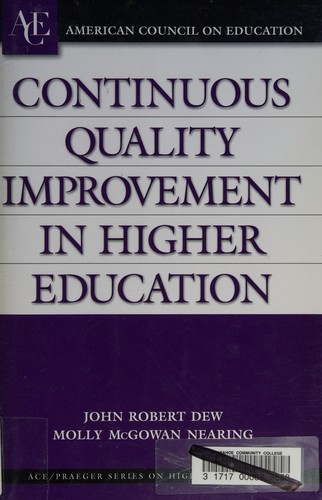 Cover for Continuous quality improvement in higher education