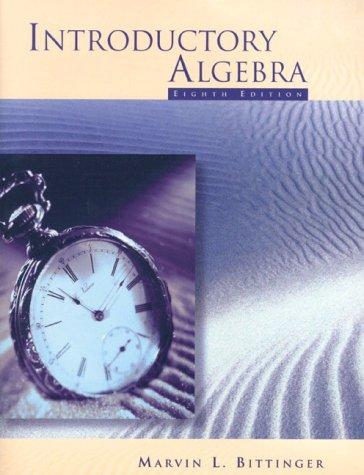 Cover for Introduction to Algebra 99 Mathpass