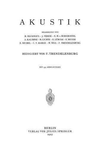 Cover for Akustik