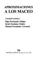Cover for Aproximaciones a los Maceo