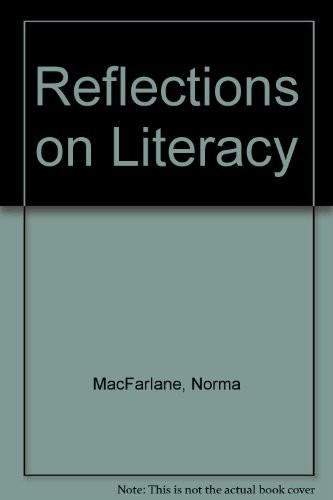 Cover for Reflections on Literacy