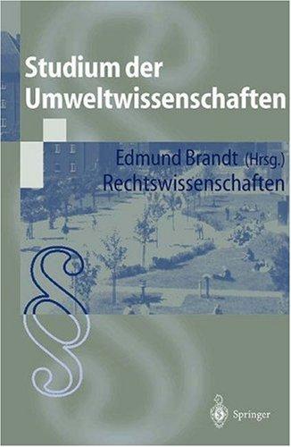Cover for Studium der Umweltwissenschaften