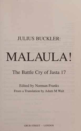 Cover for Julius Buckler