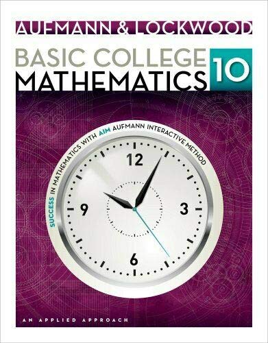 Cover for Basic College Mathematics