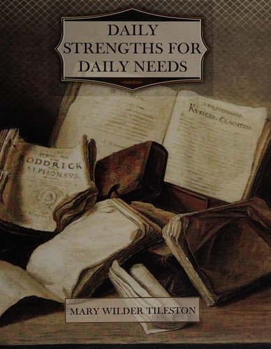 Cover for Daily strengths for daily needs