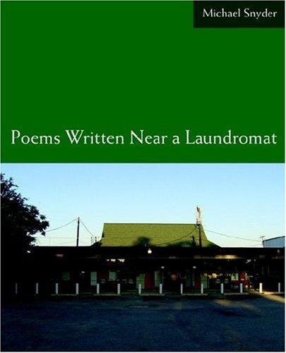 Cover for Poems Written Near a Laundromat
