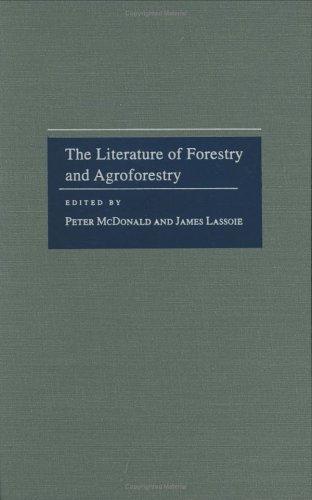 Cover for The literature of forestry and agroforestry