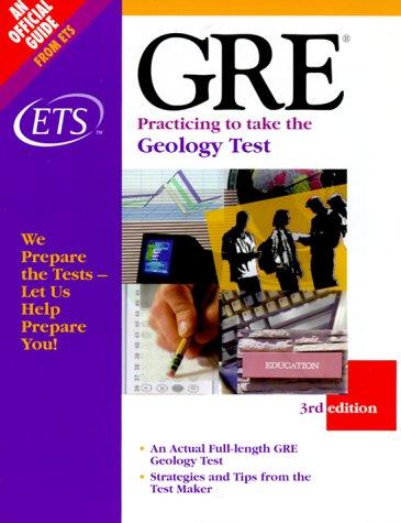 Cover for GRE practicing to take the geology test.