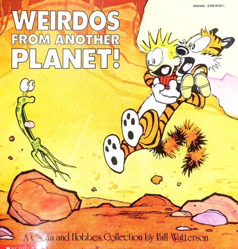Cover for Weirdos from another planet!