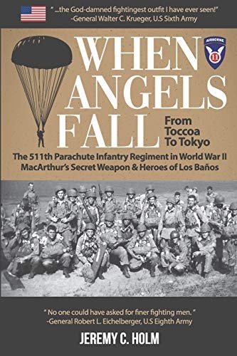 Cover for When Angels Fall : From Toccoa to Tokyo
