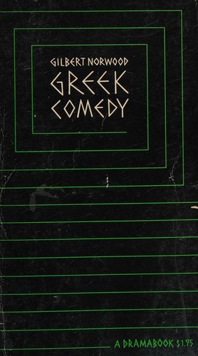 Cover for Greek comedy