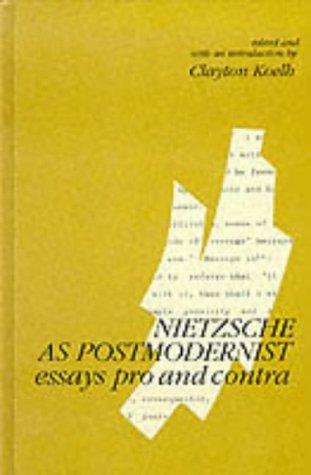Cover for Nietzsche As Postmodernist