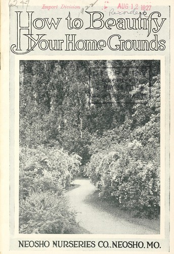 Cover for How to beautify your home grounds