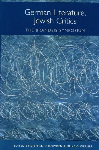 Cover for German literature, Jewish critics