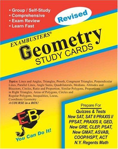 Cover for Ace's Geometry Exambusters Study Cards