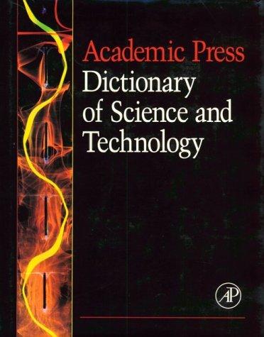 Cover for Academic Press dictionary of science and technology