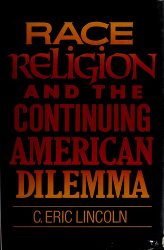 Cover for Race, religion, and the continuing American dilemma