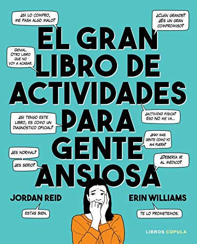 Cover for El gran libro de actividades para gente ansiosa