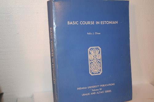 Cover for Basic course in Estonian