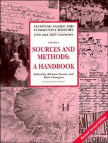 Cover for Studying Family and Community History