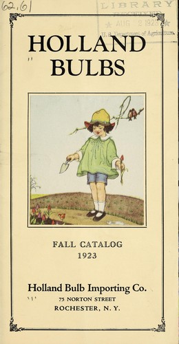 Cover for Holland bulbs