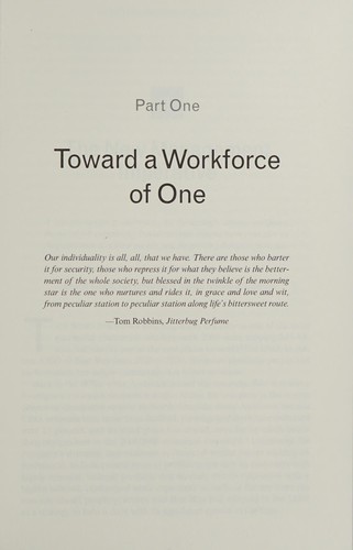 Cover for Workforce of one