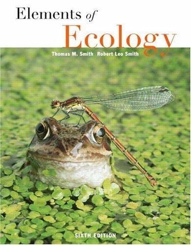Cover for Elements of Ecology (6th Edition) (Ecology Place Series)