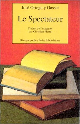 Cover for Le spectateur