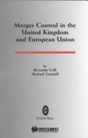 Cover for Merger control in the United Kingdom and European Union