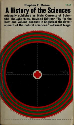 Cover for A history of the sciences.