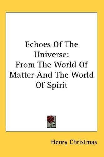 Cover for Echoes Of The Universe